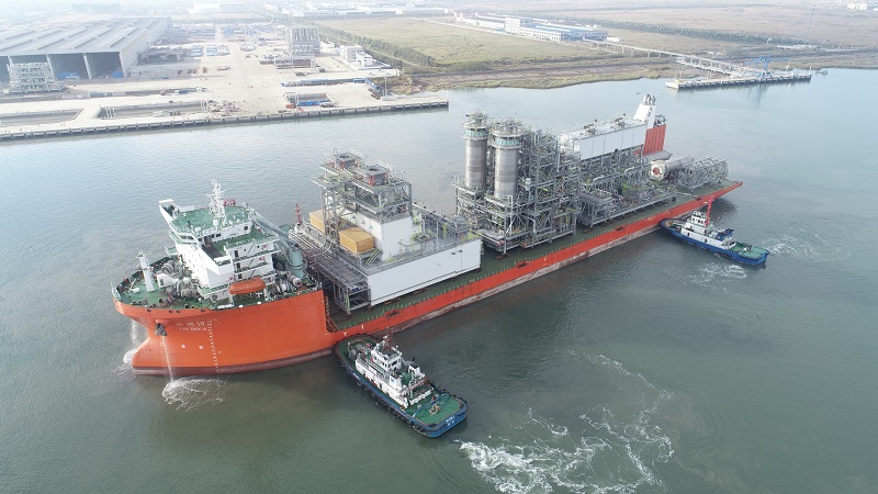 GCGV PE模塊建造項(xiàng)目第一船順利交付