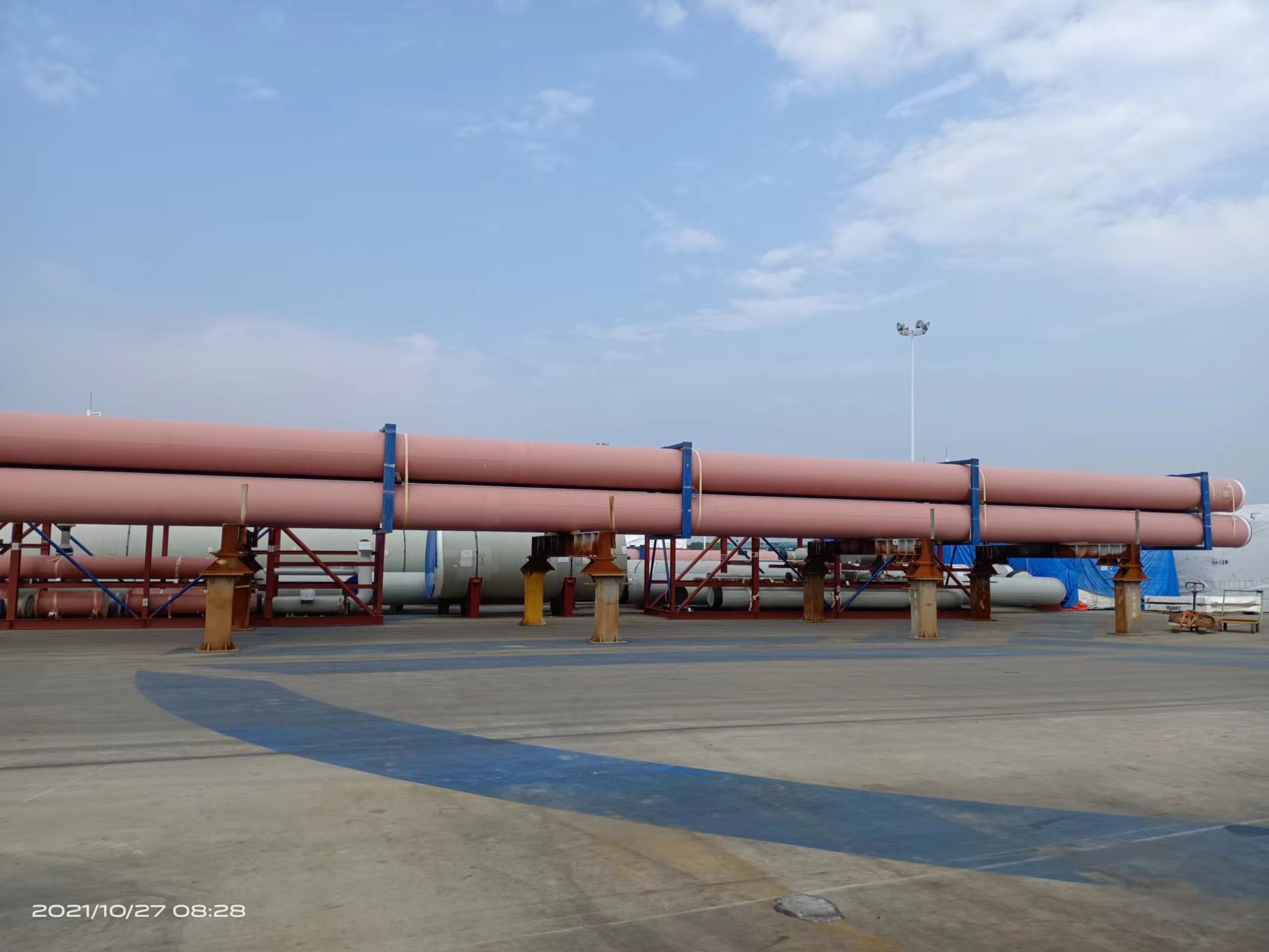 Golden Pass LNG管道預(yù)制項(xiàng)目