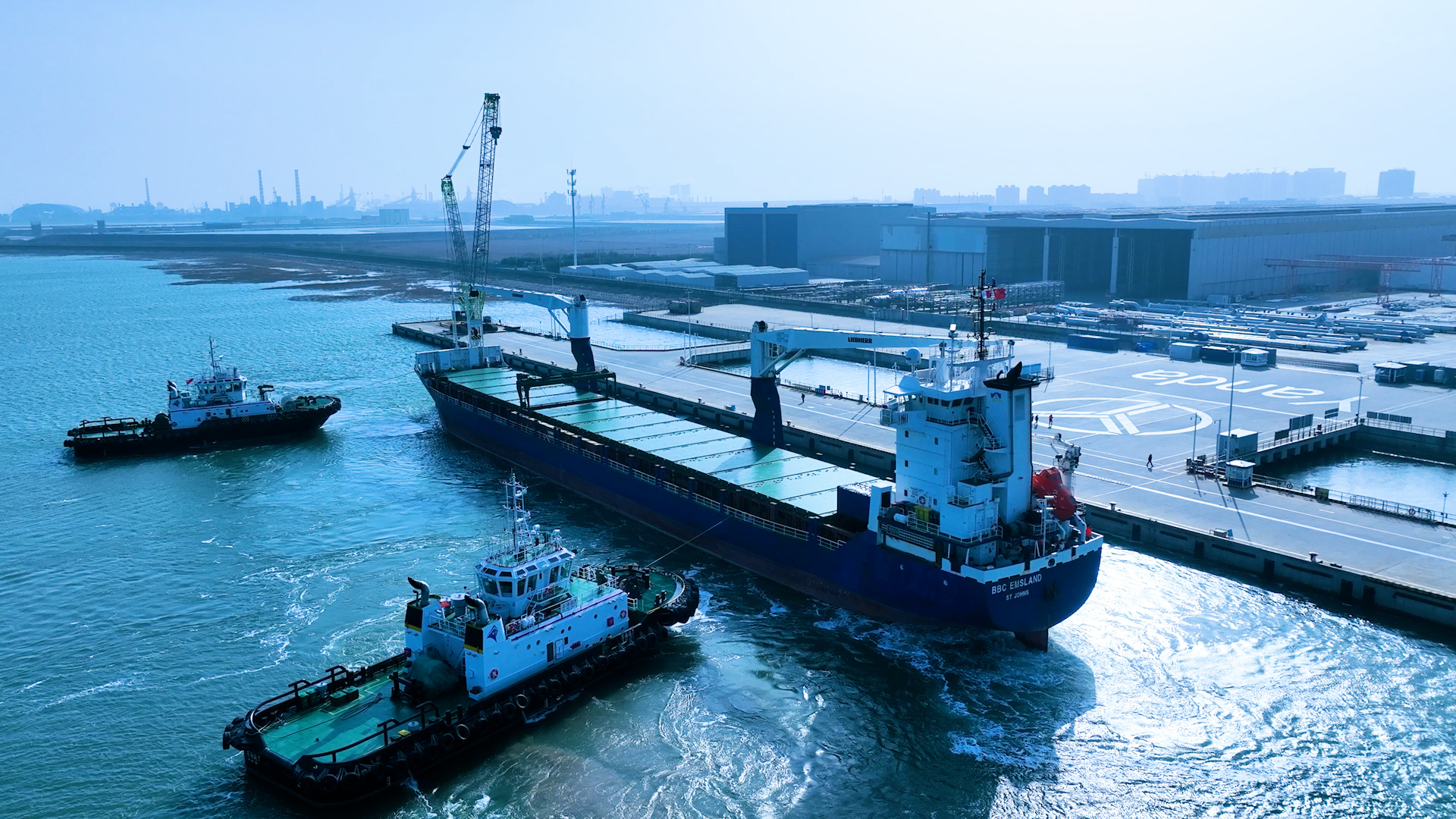 節(jié)前發(fā)貨忙 | 燕達海門承建的阿根廷MdA 2期鋰礦模塊項目第二船順利發(fā)貨